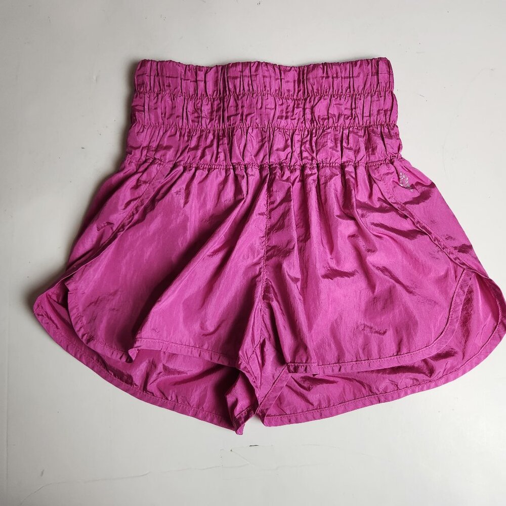 FP Movement Free People The Way Home Shorts Magenta Purple Size XS Activewear